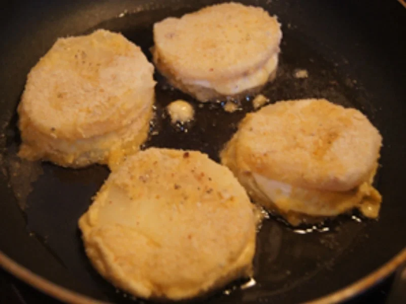 Rezept: Mediterrane Sellerieschnitzel mit Gemüsemix Bild Nr. 10 Mediterrane Sellerieschnitzel mit Gemüsemix - Rezept - Bild Nr. 10