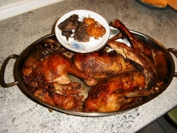 Rezept: Ente gefüllt mit Aprikosen Bild Nr. 4 Ente gefüllt mit Aprikosen - Rezept - Bild Nr. 4