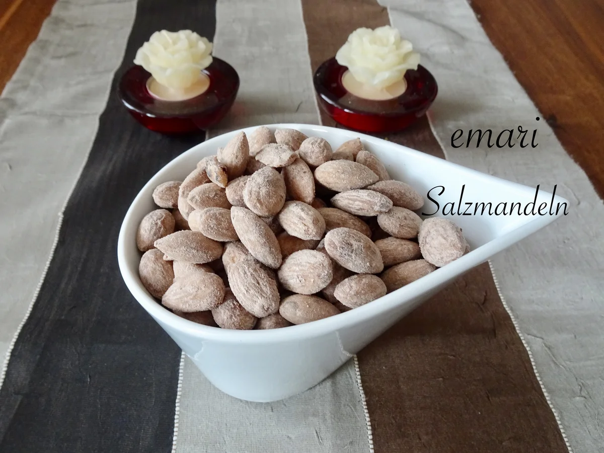 Salzmandeln - ein leckerer Knabberspaß - Rezept - Bild Nr. 2