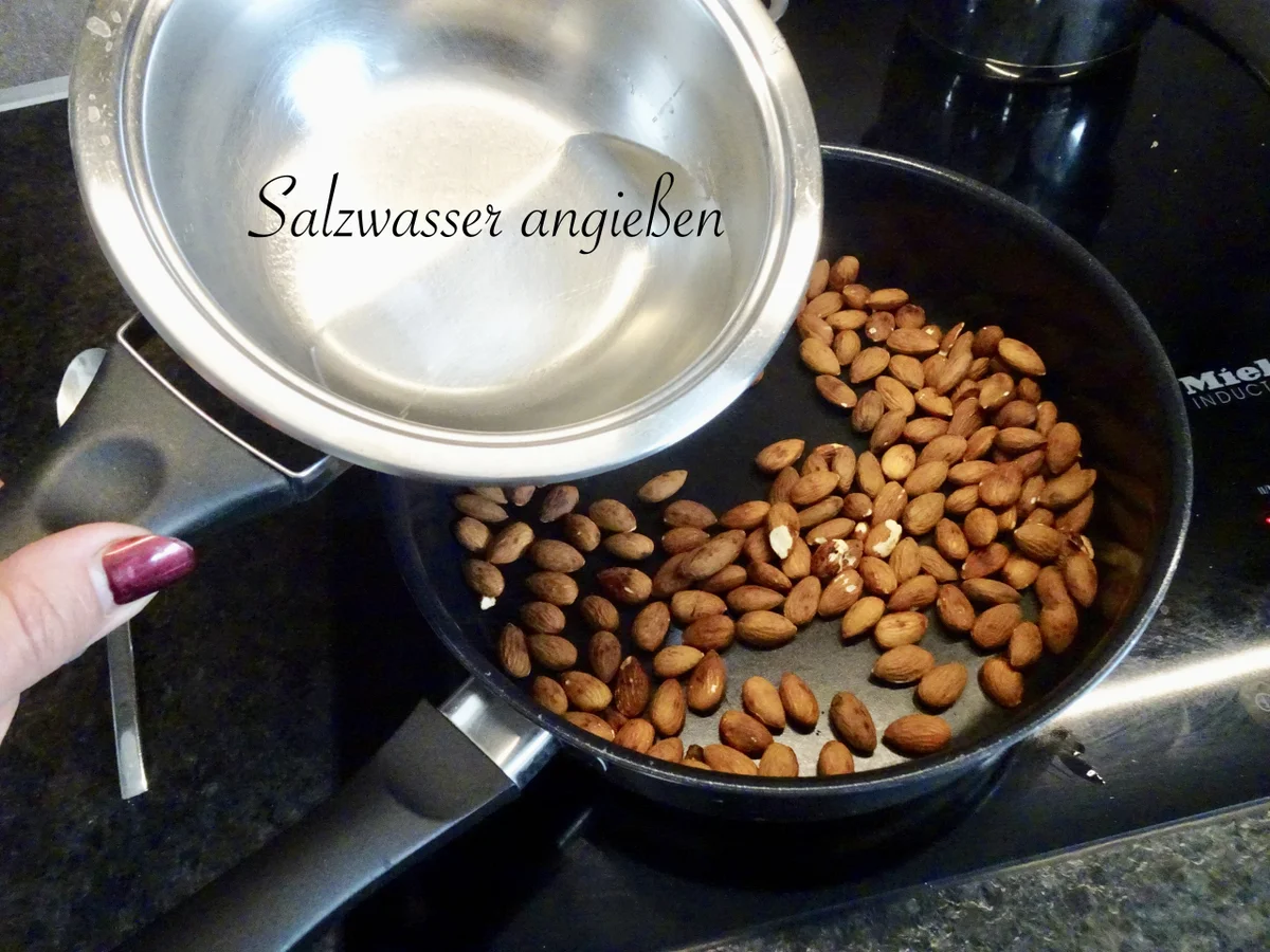 Salzmandeln - ein leckerer Knabberspaß - Rezept - Bild Nr. 14516