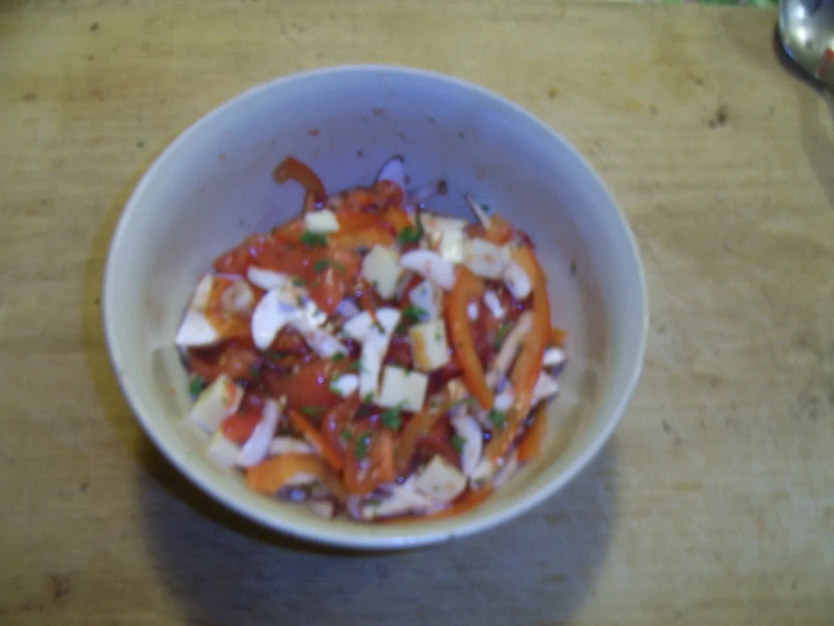 Tomatensalat mit Champi's - Rezept - Bild Nr. 3