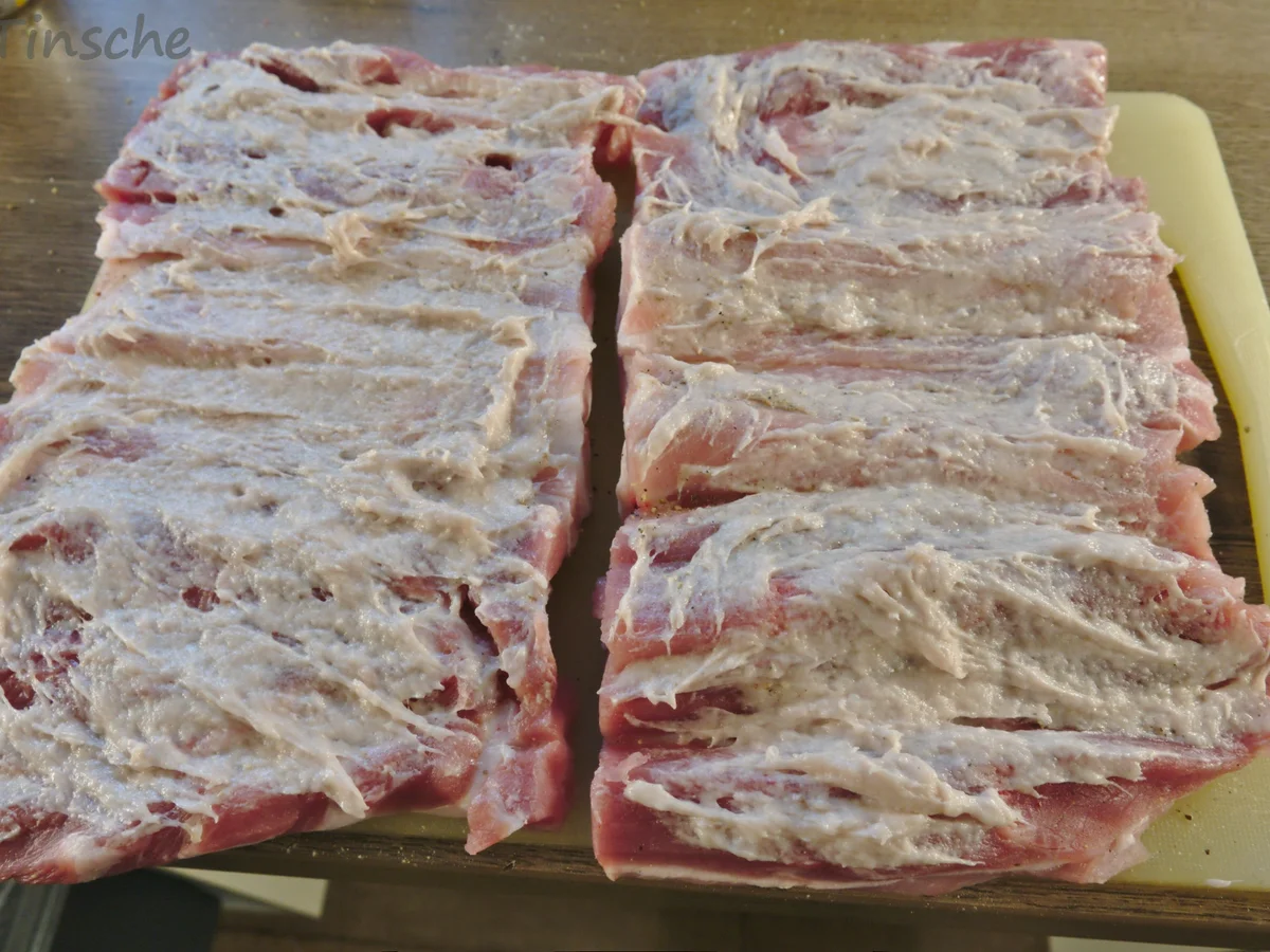 Schweinebauchrolle gefüllt mit Speck/Zwiebeln - Rezept - Bild Nr. 10