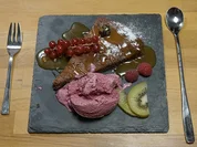 Rezept: Franzรถsische Schokoladentarte mit Brombeereis und Karamell โsteinhartโ Bild Nr. 2 Franzรถsische Schokoladentarte mit Brombeereis und Karamell โsteinhartโ - Rezept - Bild Nr. 2