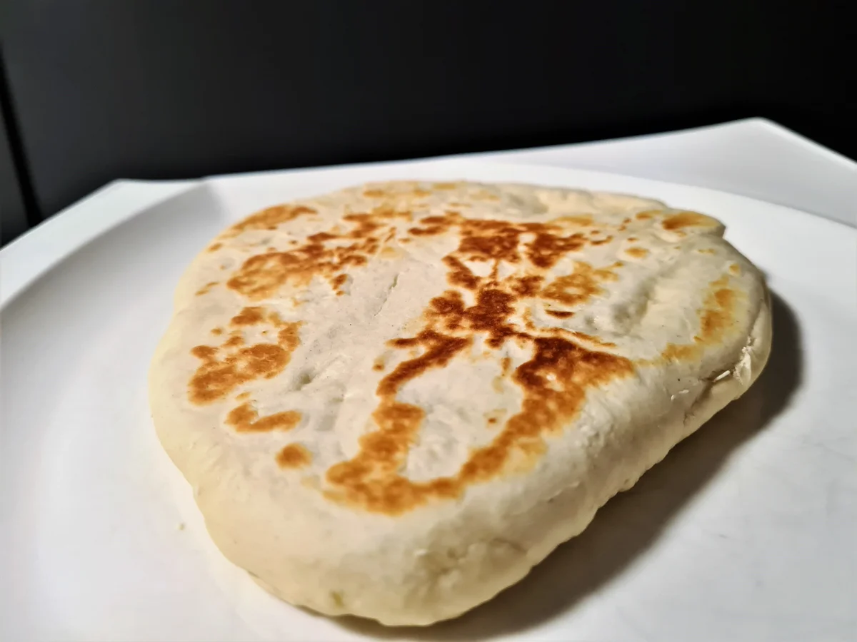Naan Brot mit Hefe oder Bachpulver - Rezept - Bild Nr. 4