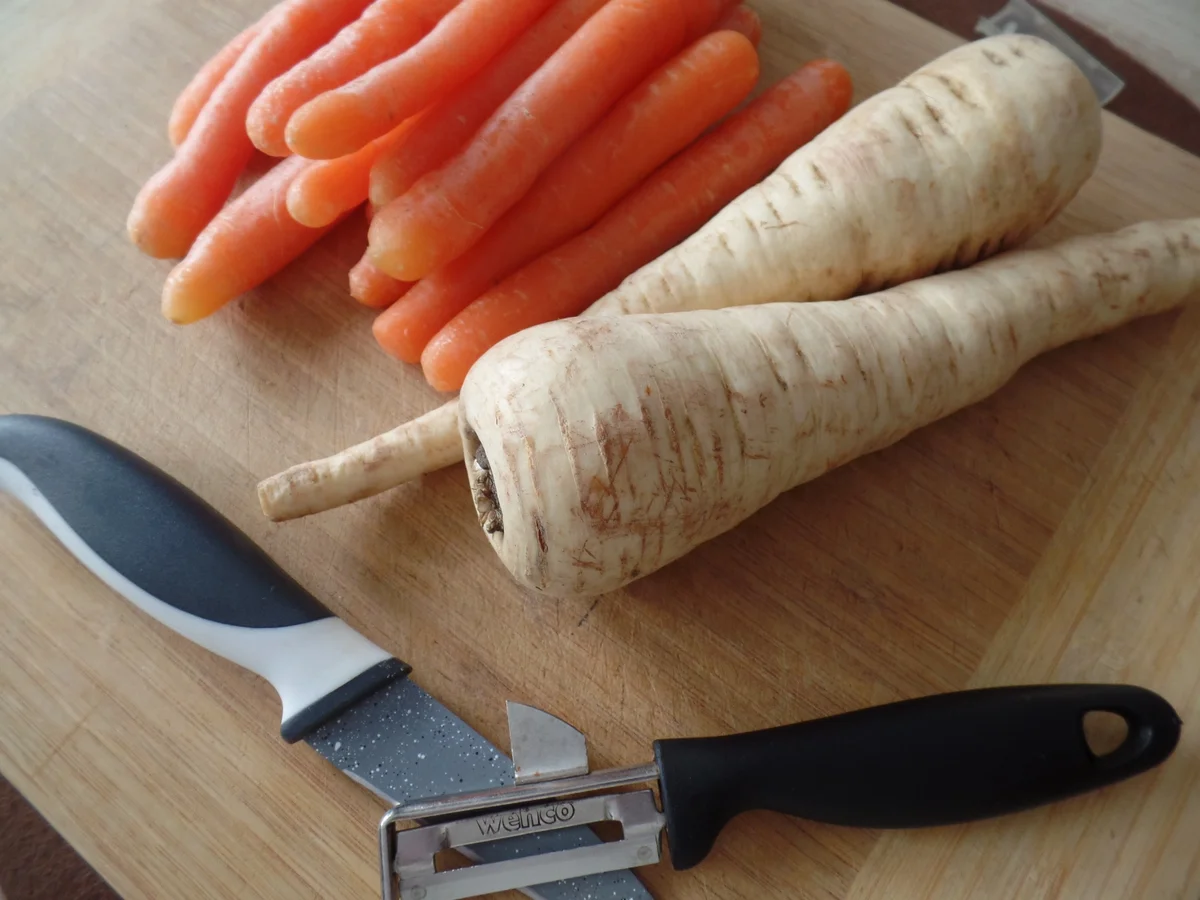 Nudeln mit Wintergemüse und Feldsalat-Pesto - Rezept - Bild Nr. 13163