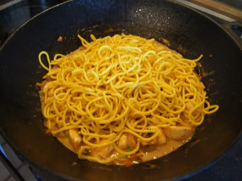 Rezept: Gelbes Thai-Curry mit Mie-Nudeln, Rindfleisch und Gemüsemix Bild Nr. 32 Gelbes Thai-Curry mit Mie-Nudeln, Rindfleisch und Gemüsemix - Rezept - Bild Nr. 32