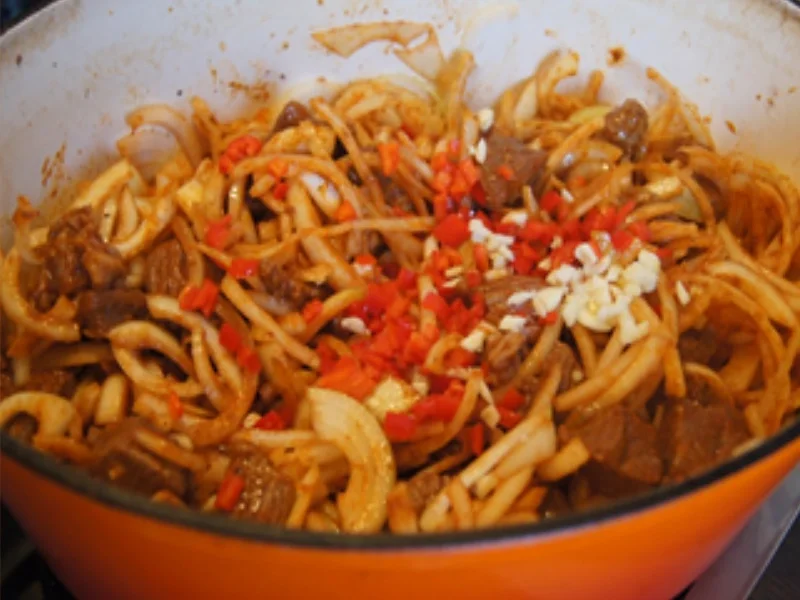 Rindergulasch mit Champignons - Rezept - Bild Nr. 14
