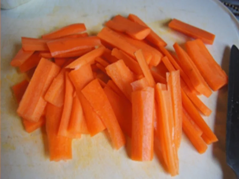 Fenchel-Möhren-Orangen-Gemüse und Zanderfilet - Rezept - Bild Nr. 7