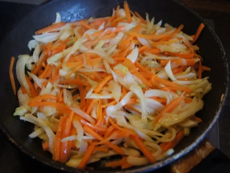 Fenchel-Möhren-Orangen-Gemüse und Zanderfilet - Rezept - Bild Nr. 11