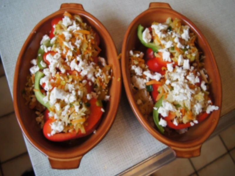 Gefüllte rote Paprikaschoten - Rezept - Bild Nr. 15