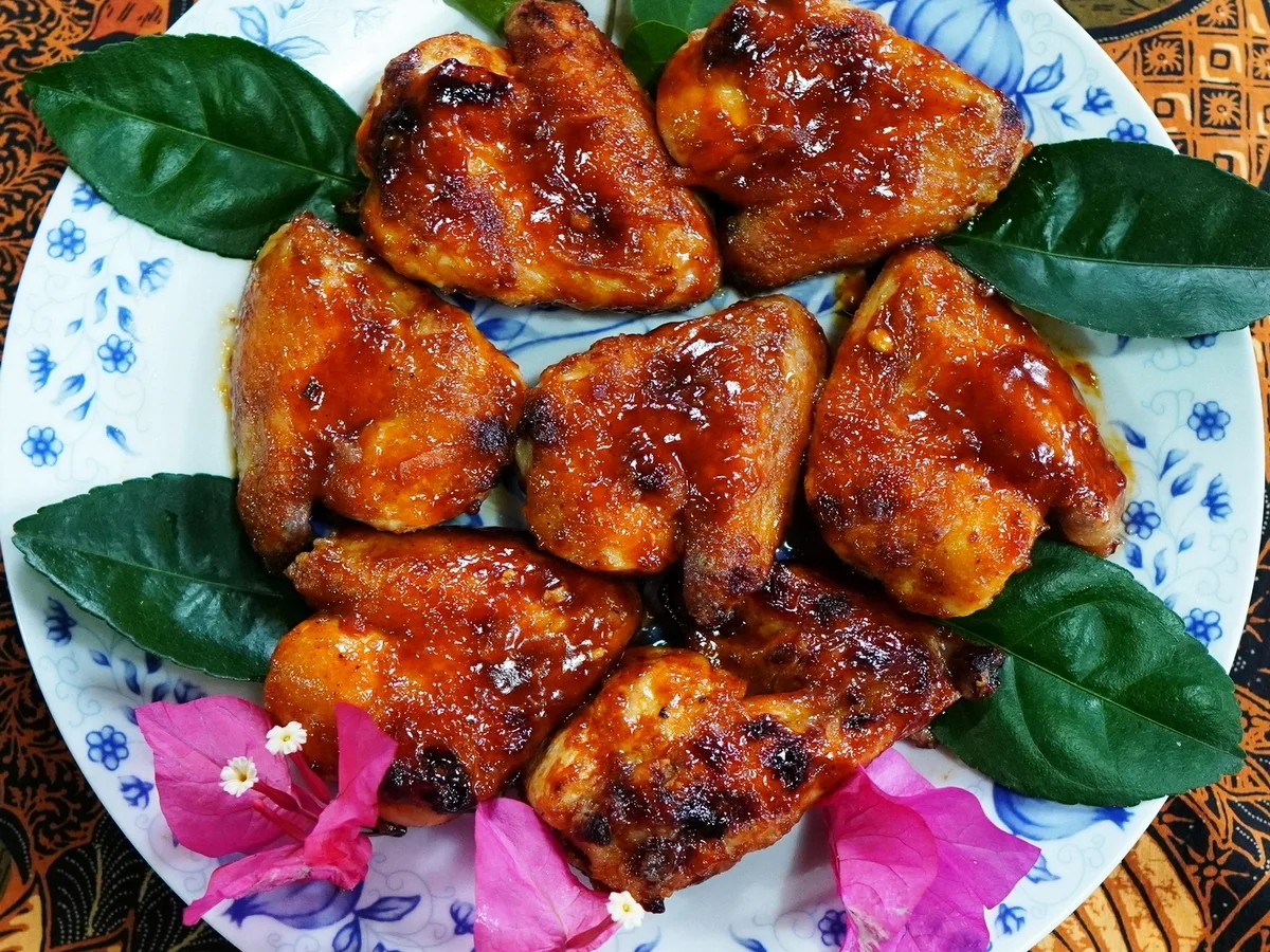 Gebackene Buffalo Hühnerflügel - Baked Buffalo Wings - Rezept - Bild Nr. 3