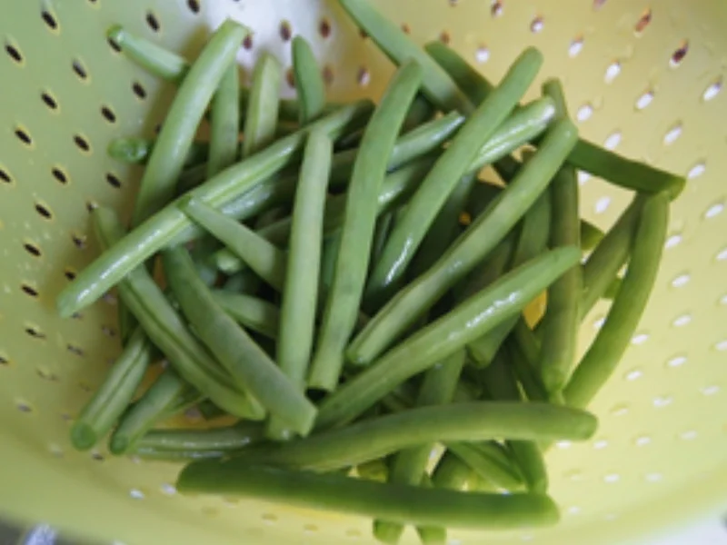 Kohlrabi-Schnitzel mit grünen Bohnen und herzhaften Kartoffelstampf - Rezept - Bild Nr. 5