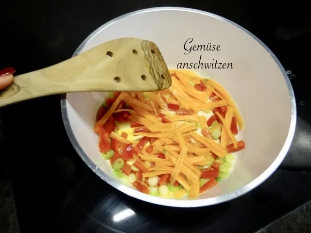 lauwarmer Linsen - Salat - mit indischer Note - Rezept - Bild Nr. 25