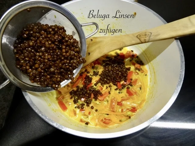 lauwarmer Linsen - Salat - mit indischer Note - Rezept - Bild Nr. 27