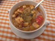 Zwiebelsuppe mit Croutons - Rezept - Bild Nr. 2