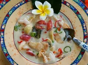 Koreanische Garnelensuppe mir Hühnerfleisch und Pilzen - Rezept - Bild Nr. 2