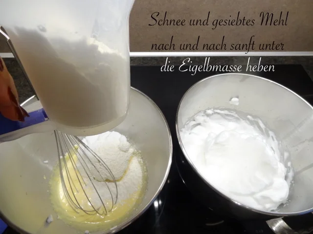 Rezept: Erdbeersahne Biskuit mit Schneehaube Bild Nr. 7 Erdbeersahne Biskuit mit Schneehaube - Rezept - Bild Nr. 7