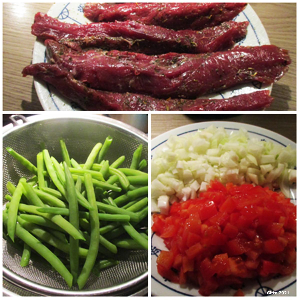 Lammfilets auf einem Tomaten-Zwiebel-Bett - Rezept - Bild Nr. 3