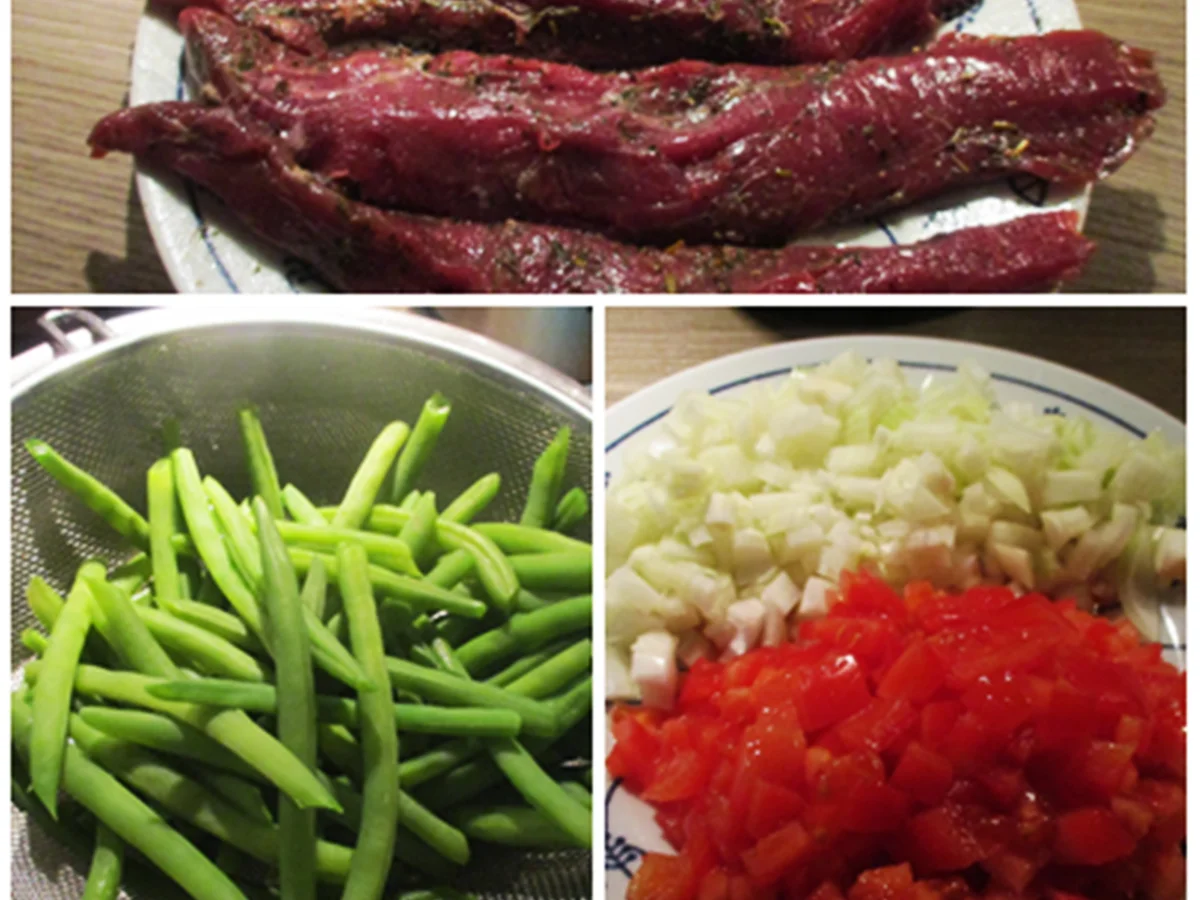 Rezept: Lammfilets auf einem Tomaten-Zwiebel-Bett Bild Nr. 3 Lammfilets auf einem Tomaten-Zwiebel-Bett - Rezept - Bild Nr. 3