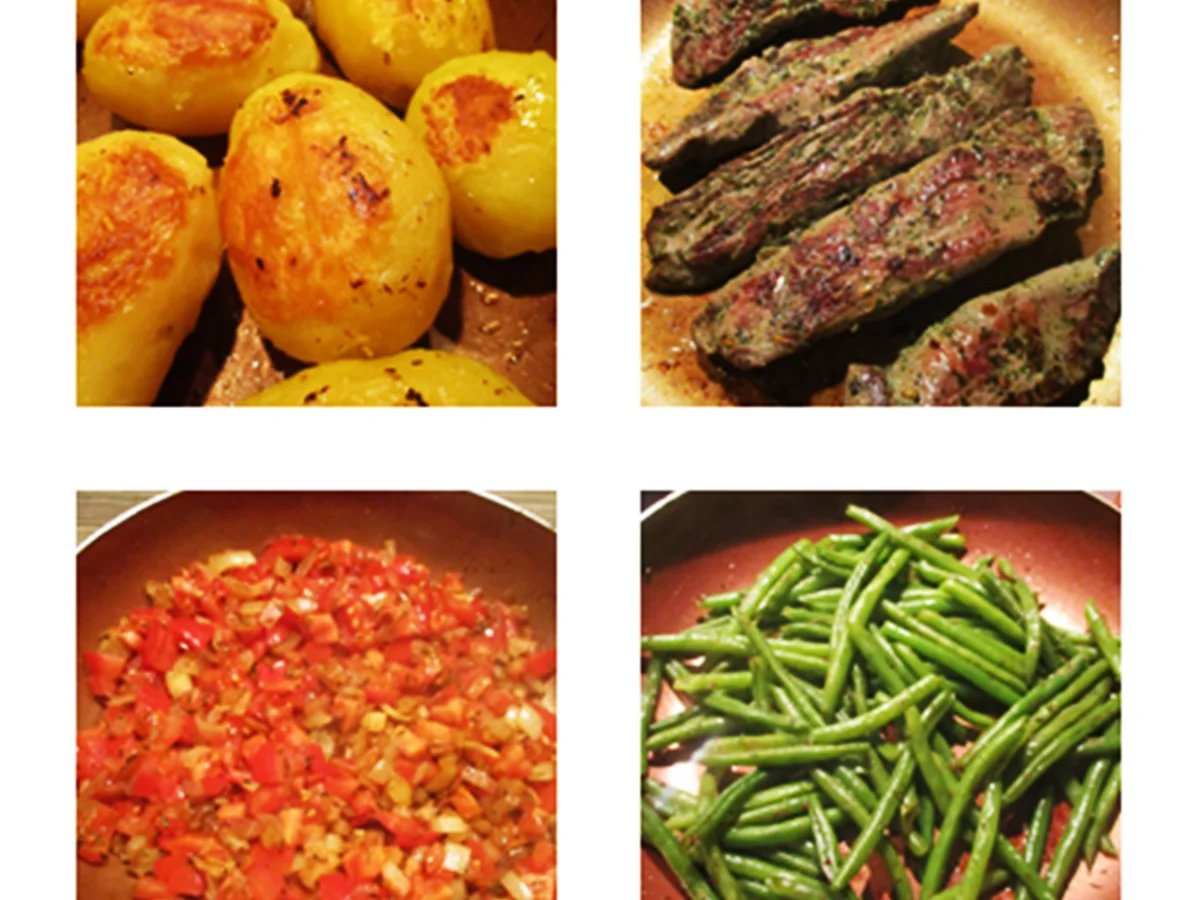 Rezept: Lammfilets auf einem Tomaten-Zwiebel-Bett Bild Nr. 4 Lammfilets auf einem Tomaten-Zwiebel-Bett - Rezept - Bild Nr. 4