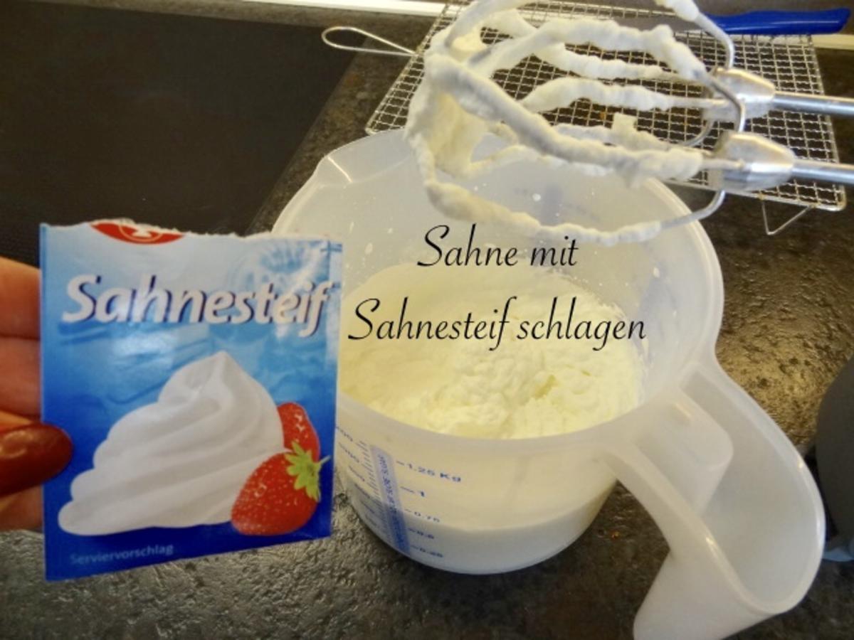 Erdbeer Sahne Torte  mit schnellem Puddingkuchenteig - Rezept - Bild Nr. 21