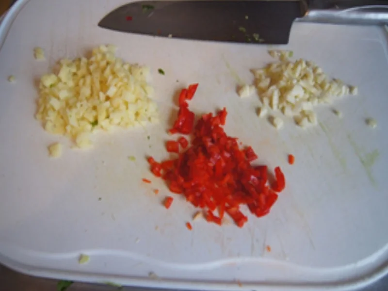 Asiatisch gewürzte Lachsbuletten mit Man-go-Gurken-Salsa - Rezept - Bild Nr. 9