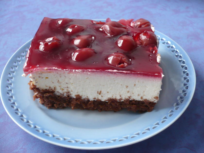 Schoko Quark Kirschkuchen - einfach - von rollimops