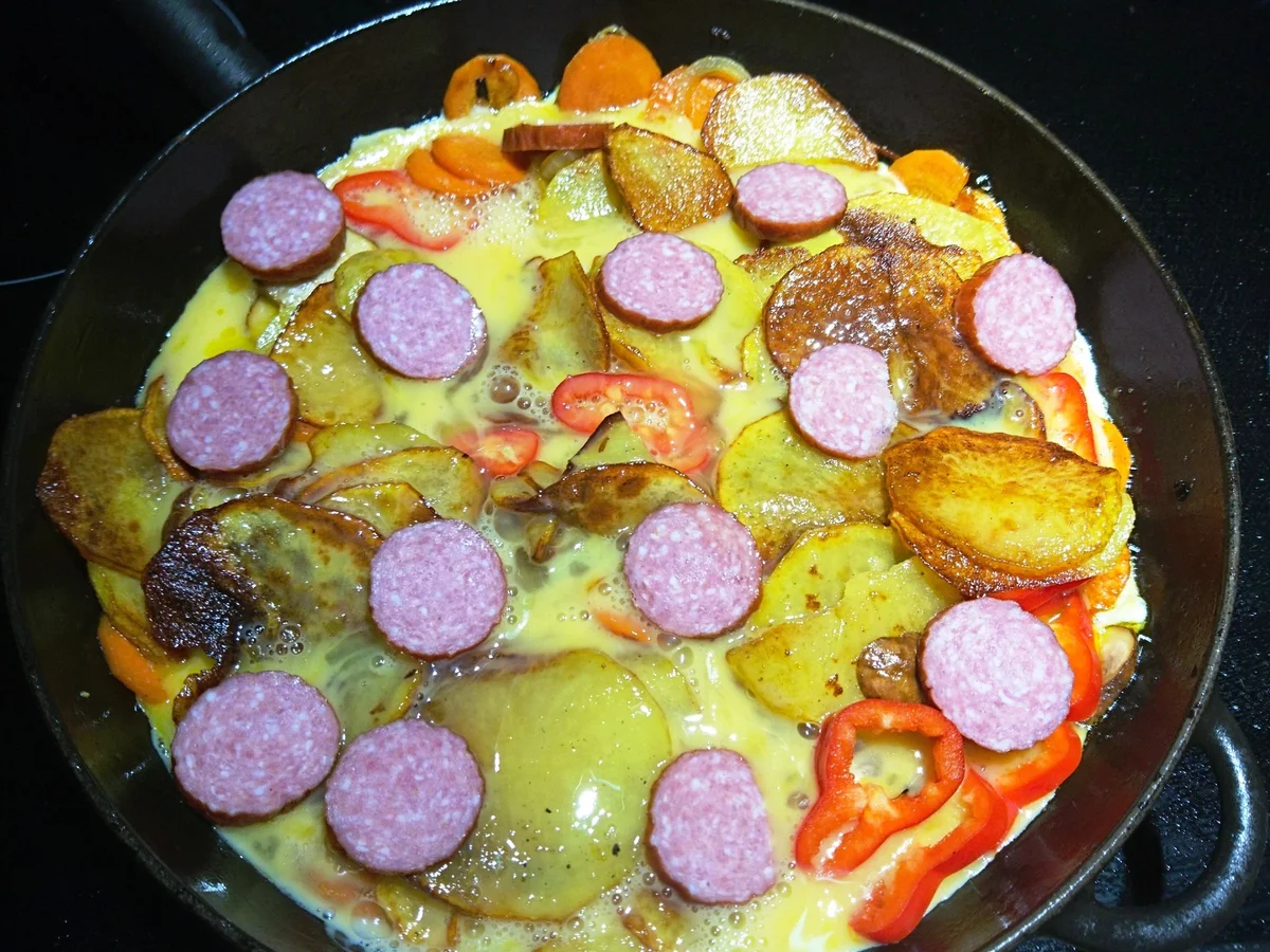 Rezept: Katalanische Tortilla Bild Nr. 6 Katalanische Tortilla - Rezept - Bild Nr. 6