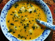 Thailändische Karottensuppe mit Garnelenbällchen - Rezept - Bild Nr. 2