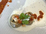 Afghanische Mantu, Knoblauch-Joghurt und Linsensoße - Rezept - Bild Nr. 2