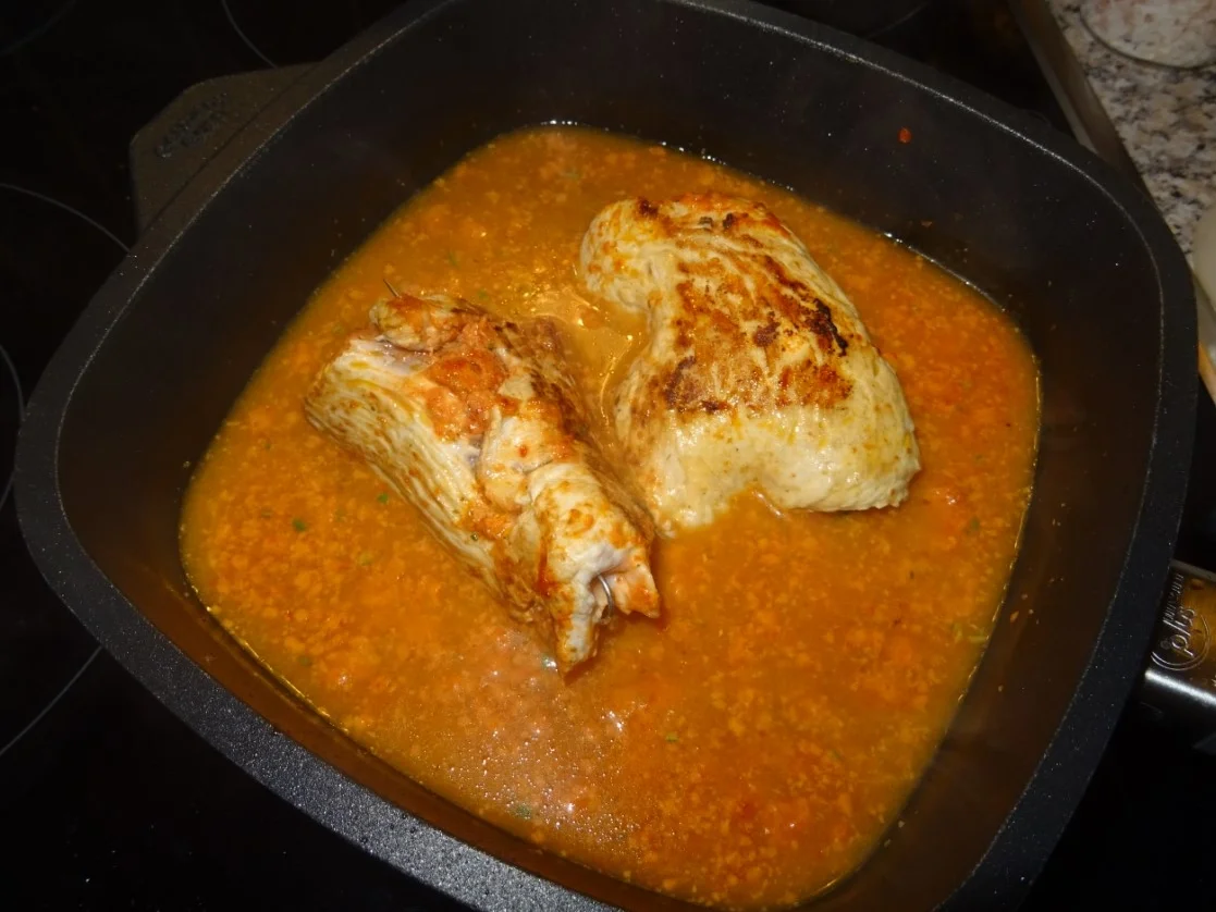 Putenröllchen auf Wirsingbett - Rezept - Bild Nr. 6