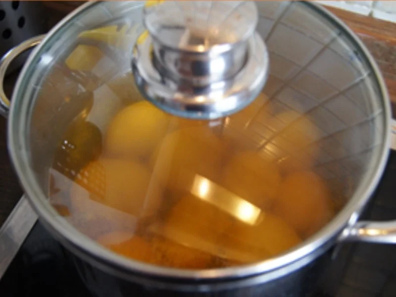 Rahmkohlrabi mit Nürnberger Rostbratwürstchen und Kümmel-Baby-Kartoffeln - Rezept - Bild Nr. 11