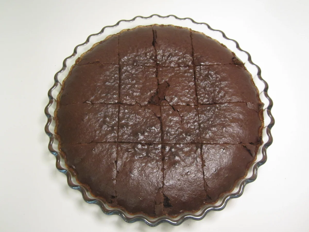 Rezept: Einfache vegane Brownies Bild Nr. 8 Einfache vegane Brownies - Rezept - Bild Nr. 8