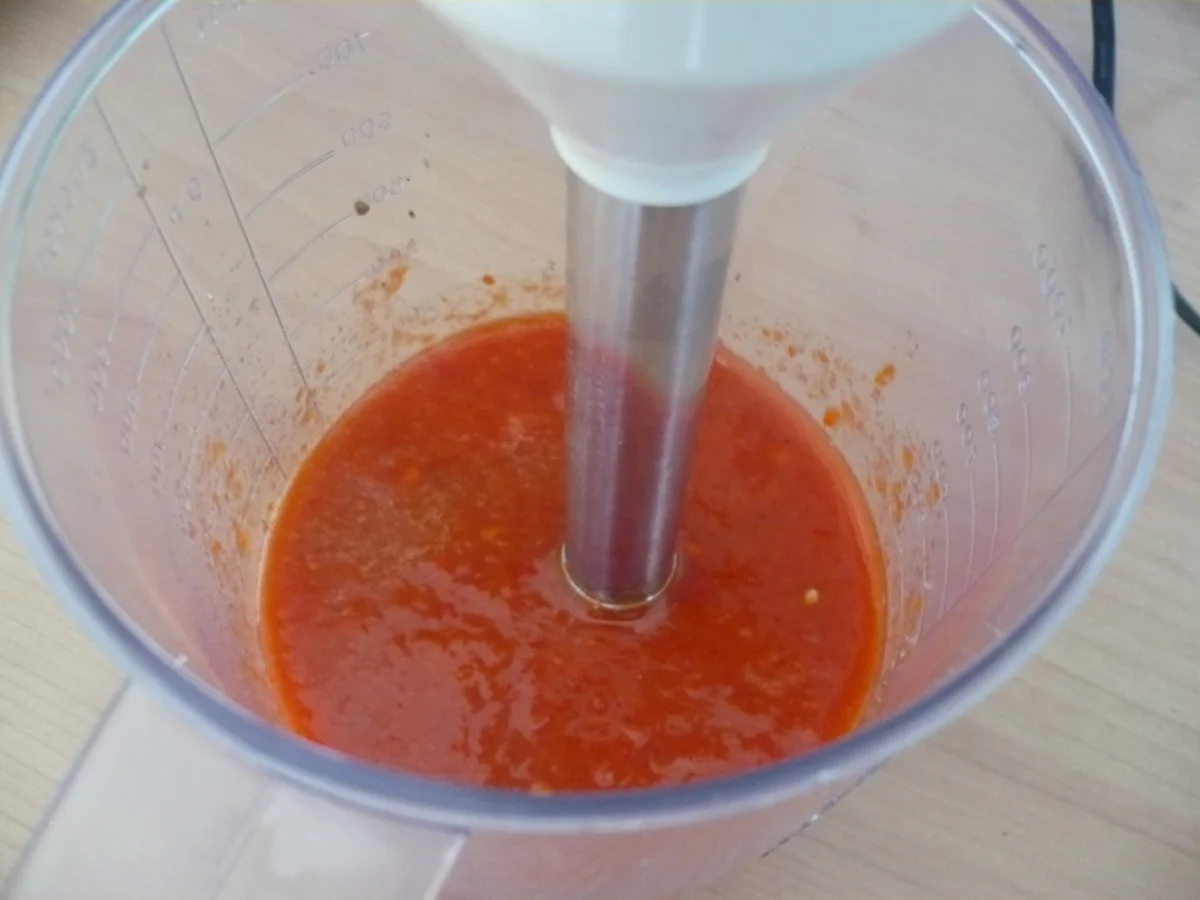 Röstkartoffelsalat mit Paprikadressing - Rezept - Bild Nr. 5