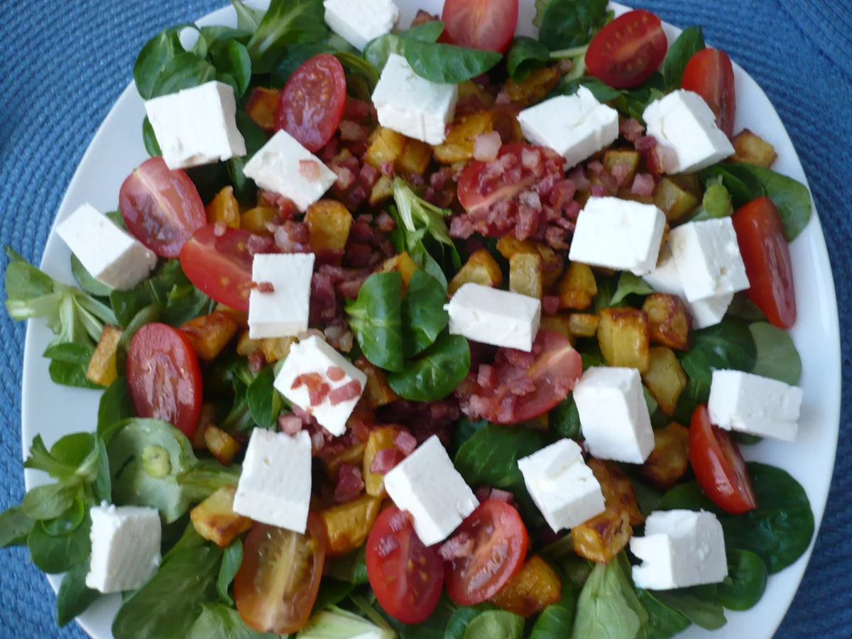 Röstkartoffelsalat mit Paprikadressing - Rezept - Bild Nr. 10