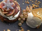 Kalabrischer Walnusskuchen mit Feigen und Tonkabohnen-Eis - Rezept - Bild Nr. 2