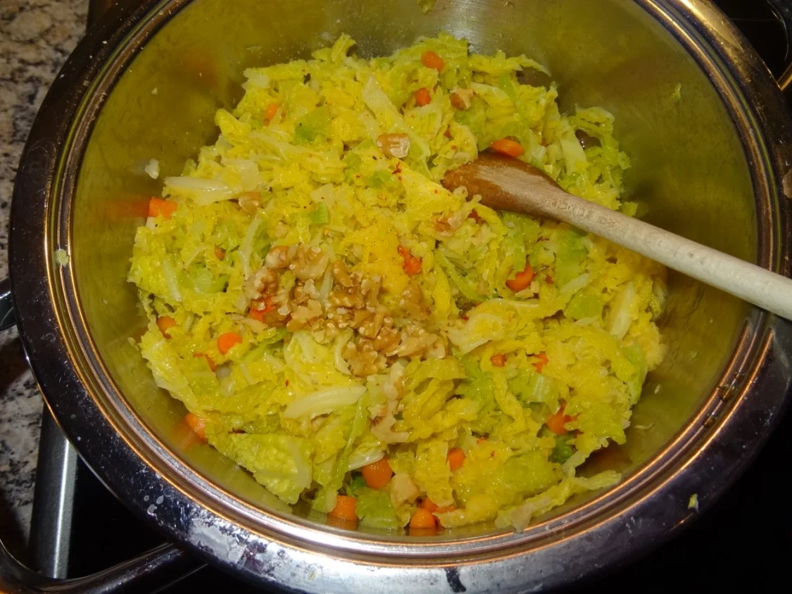 Sautierte Schweinebeine auf Karotten-Wirsing - Rezept - Bild Nr. 7