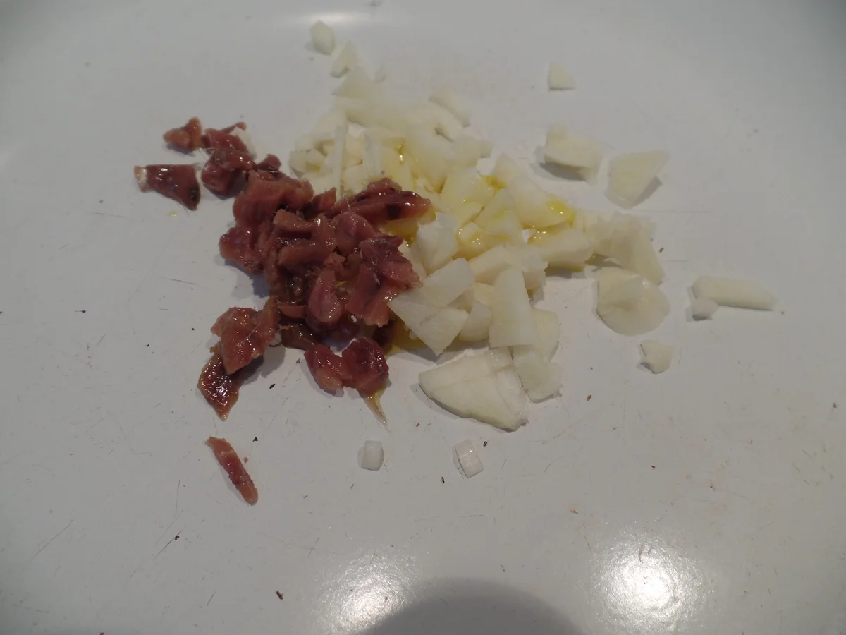 Rezept: Spaghetti mit Oliven und Kapern Bild Nr. 13502 Spaghetti mit Oliven und Kapern - Rezept - Bild Nr. 13502