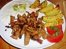 Gyros mit Tzatziki und Ofenkartoffeln - Rezept - Bild Nr. 2