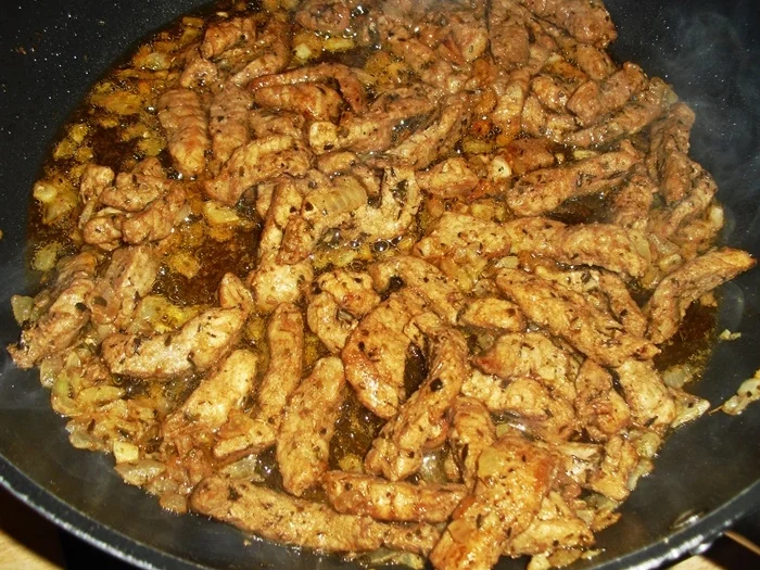 Gyros mit Tzatziki und Ofenkartoffeln - Rezept - Bild Nr. 3