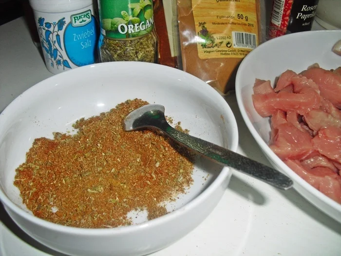 Gyros mit Tzatziki und Ofenkartoffeln - Rezept - Bild Nr. 5