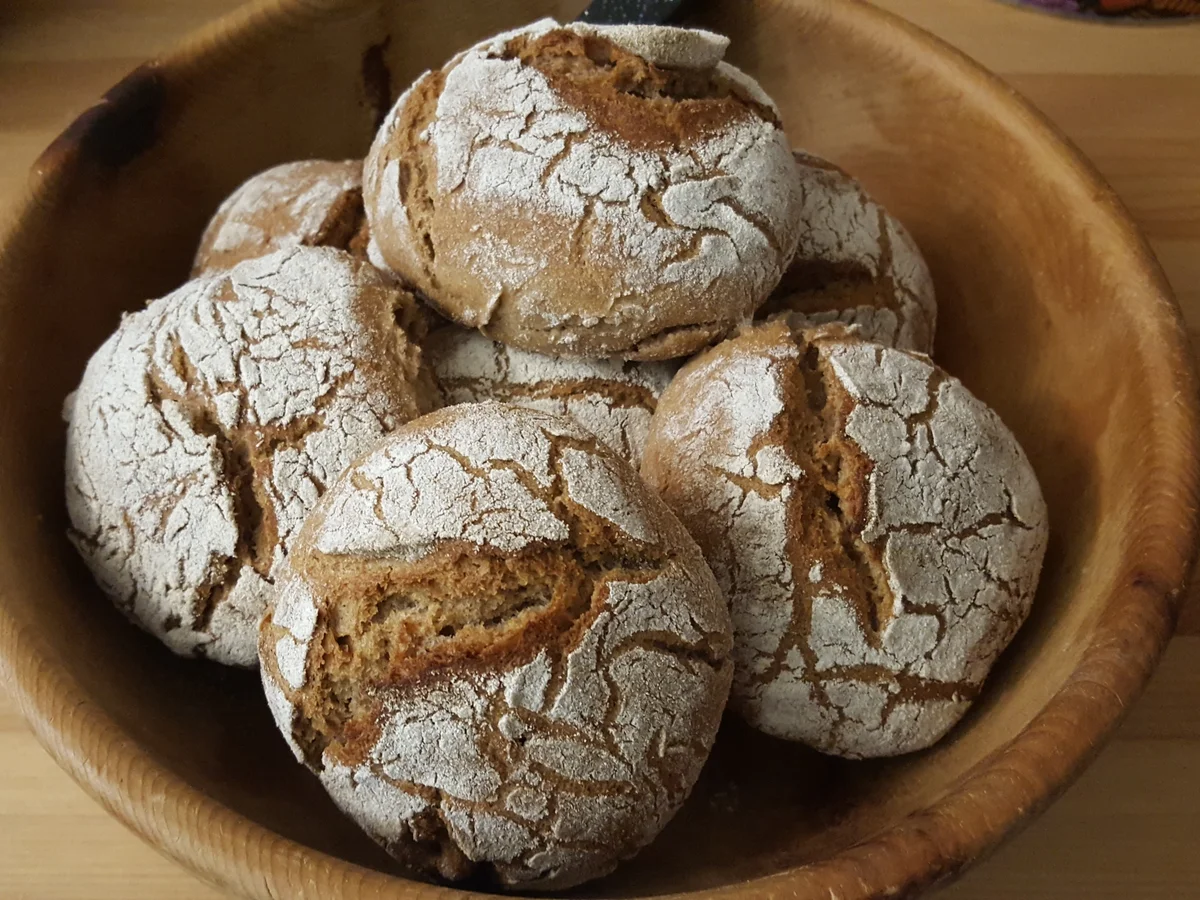 Rezept: Reine Roggenbrötchen Bild Nr. 13512 Reine Roggenbrötchen - Rezept - Bild Nr. 13512