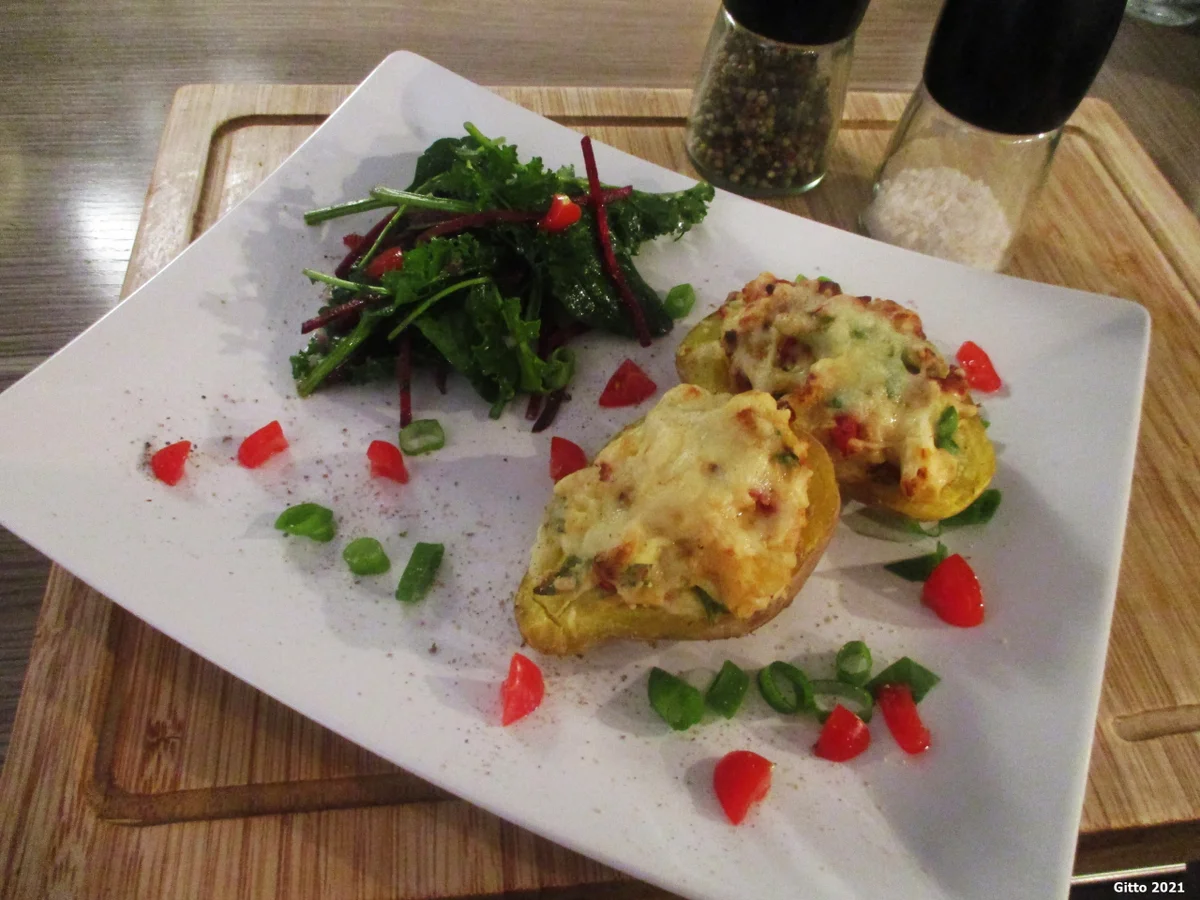 Gefüllte Kartoffeln aus dem Backofen - Rezept - Bild Nr. 2