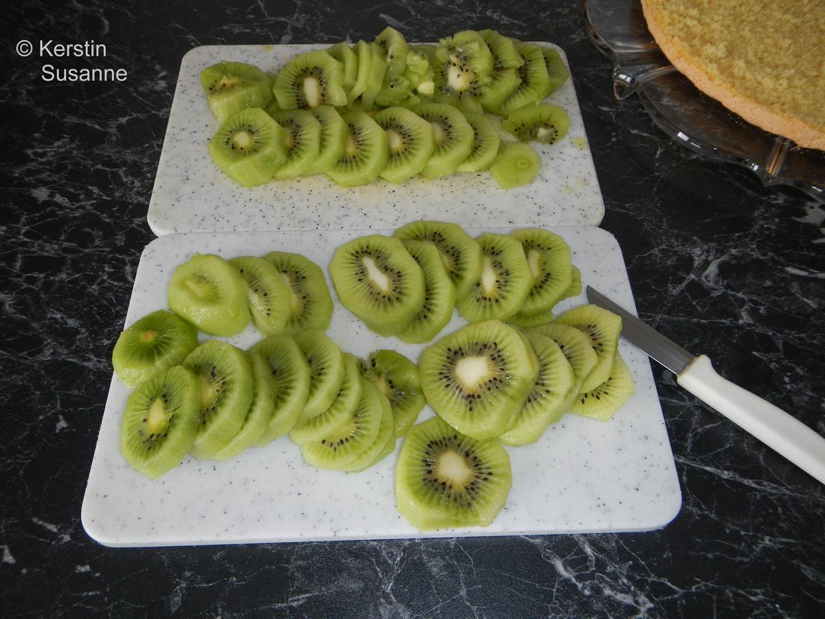 Kiwi Sahne Torte - von Kerstin-Susanne