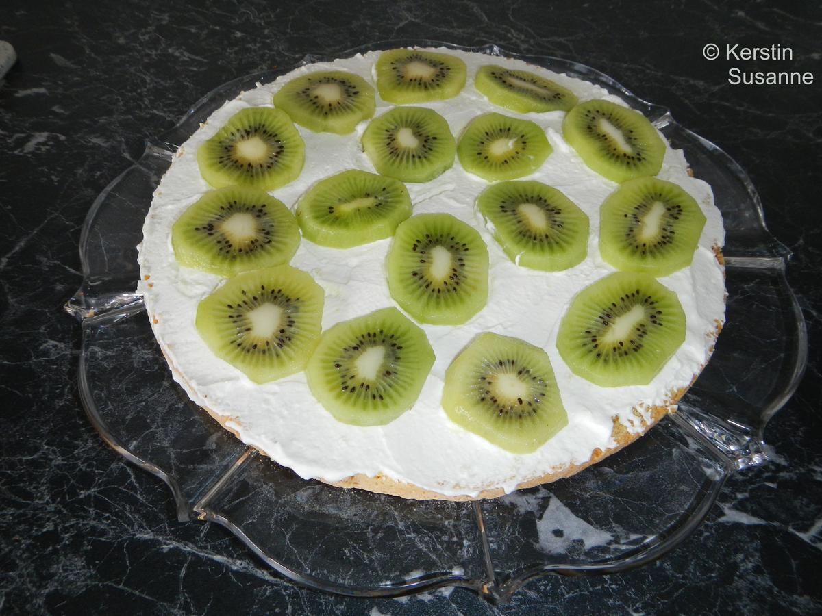 Kiwi-Sahne-Torte - Rezept - Bild Nr. 10