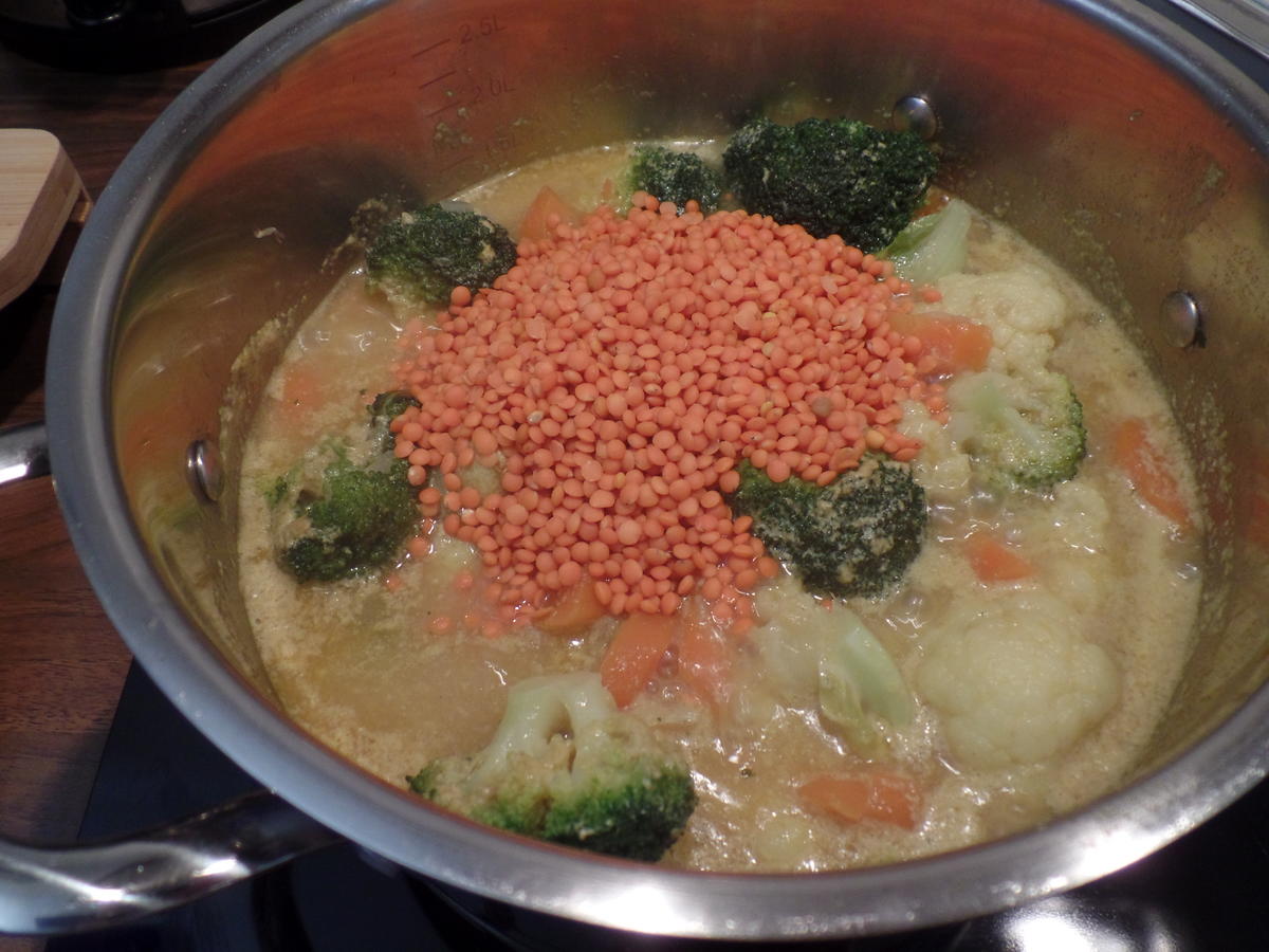 Gemüse-Linsen-Curry - Rezept - Bild Nr. 13515