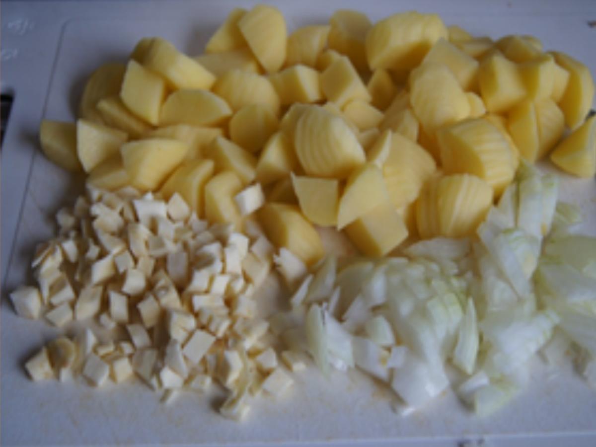 Schlemmerfilet mit Erbsen-Möhren-Gemüse und Kartoffelstampf - Rezept - Bild Nr. 11