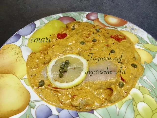 Fogosch mit Pußtasauce und Salzkartoffeln - Rezept - Bild Nr. 2