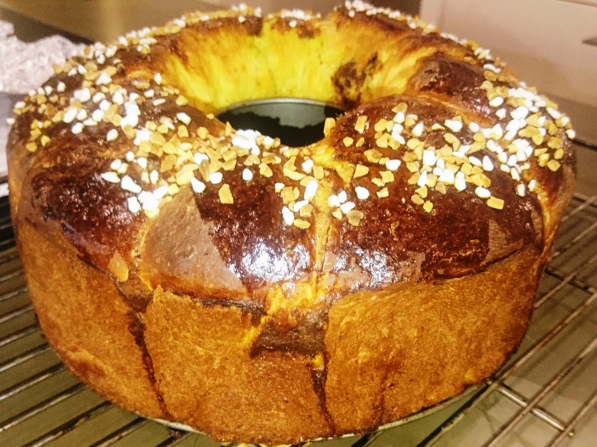 Orangen-Nougat Brioche - Rezept - Bild Nr. 2