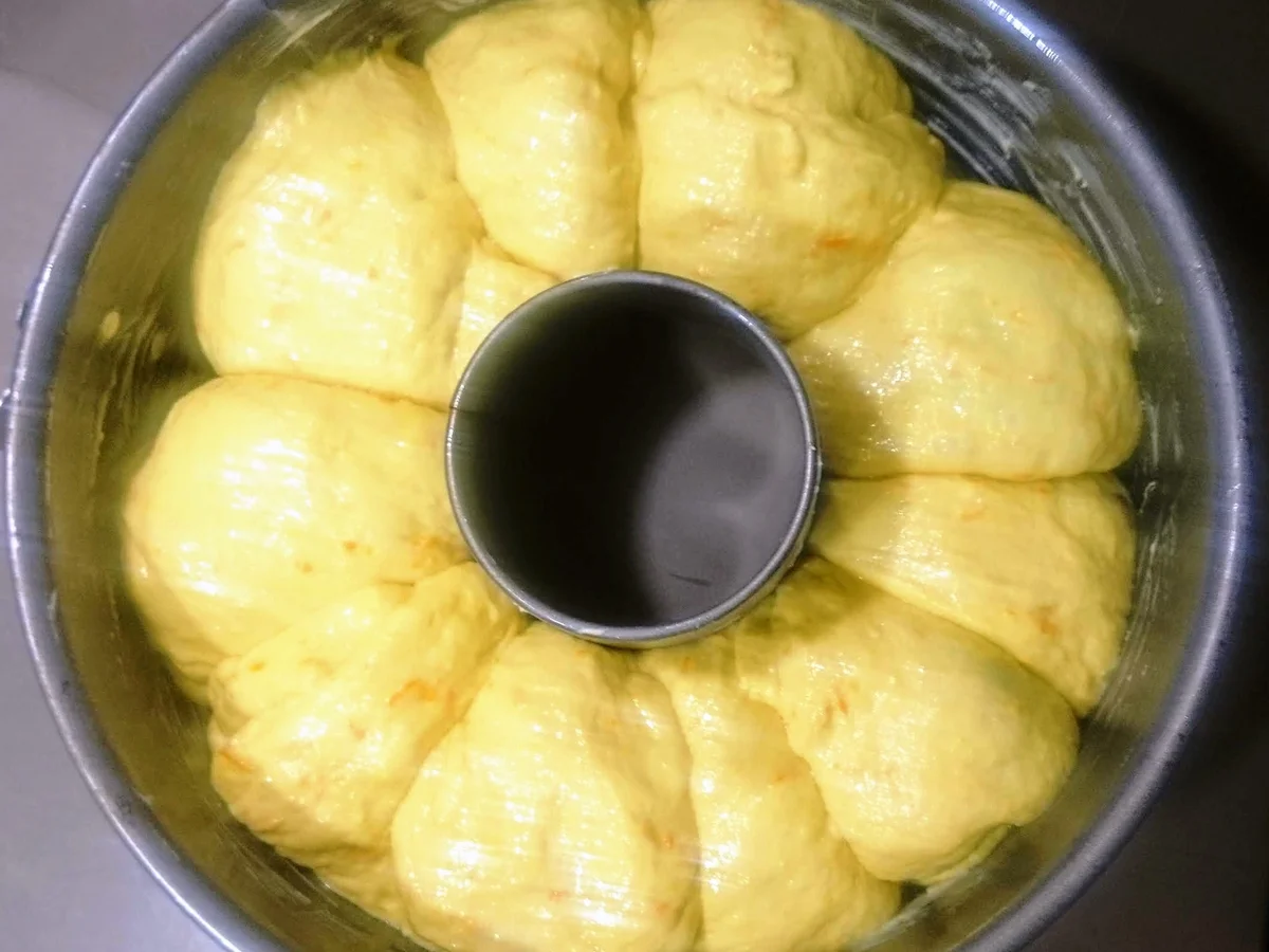 Orangen-Nougat Brioche - Rezept - Bild Nr. 13